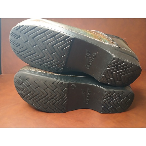 Dansko Professional Clog Black Pro Patent Leather Comfort EU 41 US 10.5/11 #1154 - Picture 5 of 11